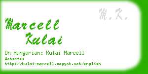 marcell kulai business card